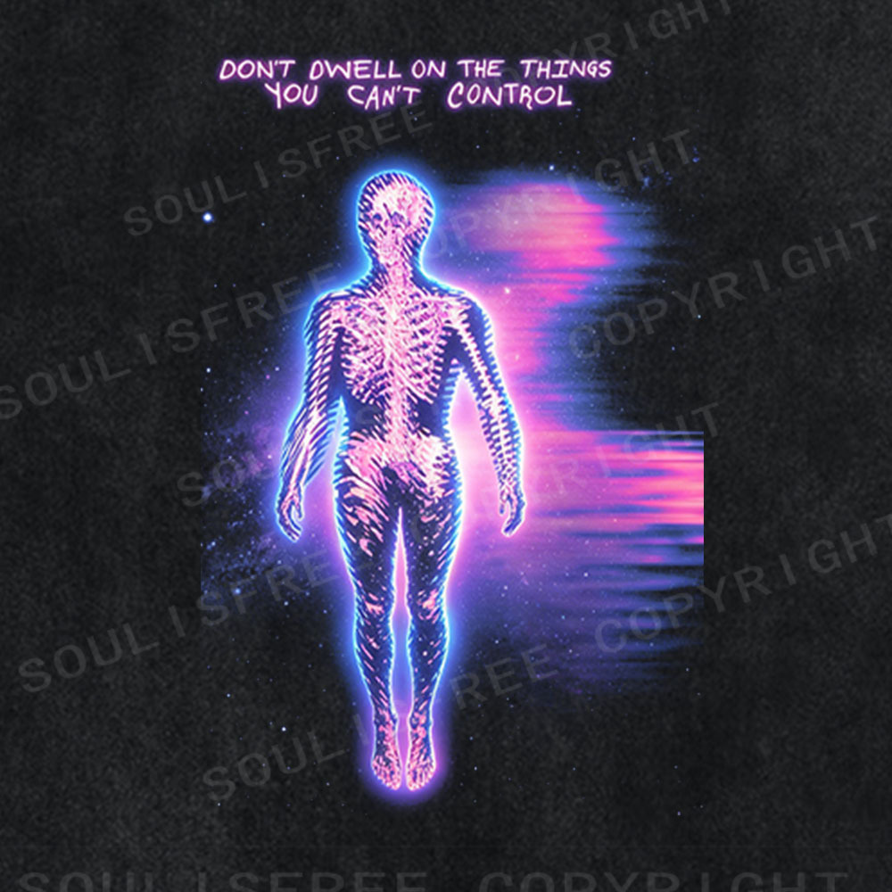 Soulisfree Cosmic Surrender Graphic Washed Tee