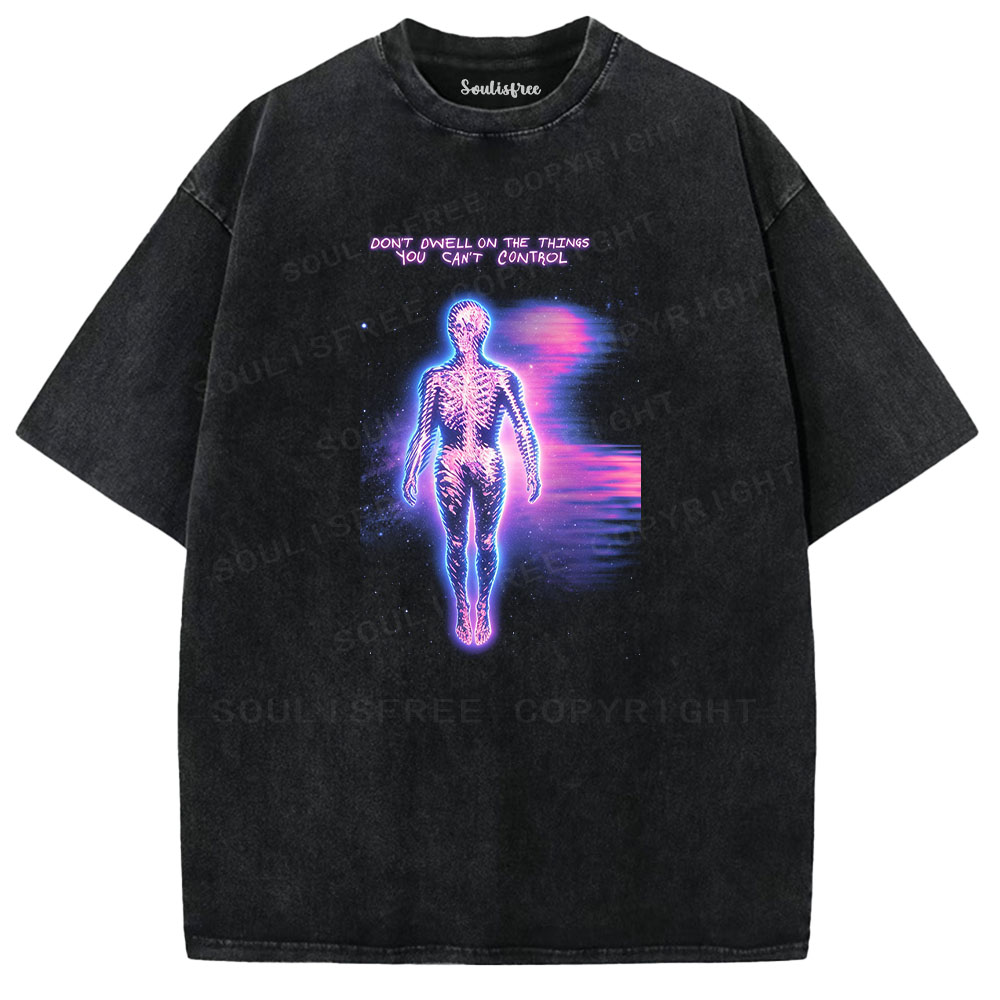 Soulisfree Cosmic Surrender Graphic Washed Tee