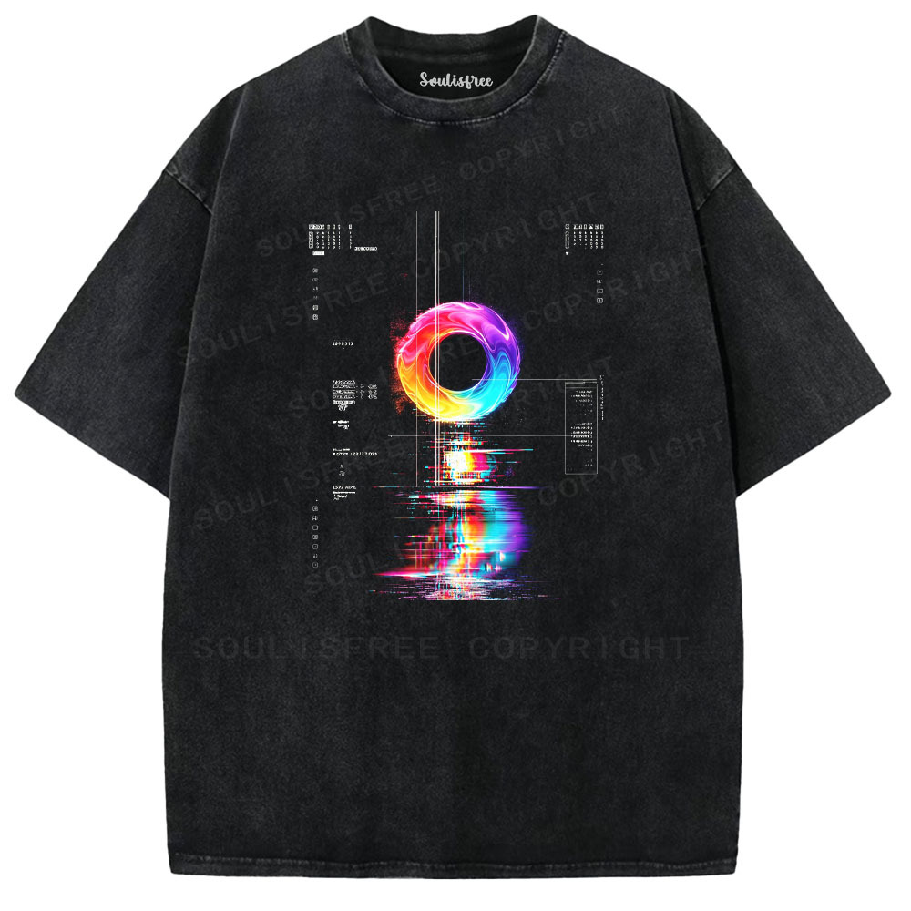 Designed Soulisfree  Washed Tee（水洗T模板） | Soulisfree