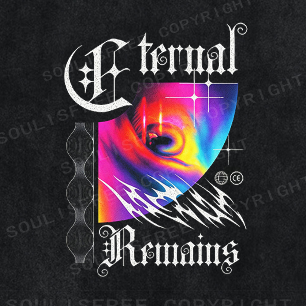 Soulisfree Eternal Remains Gothic Washed Tee