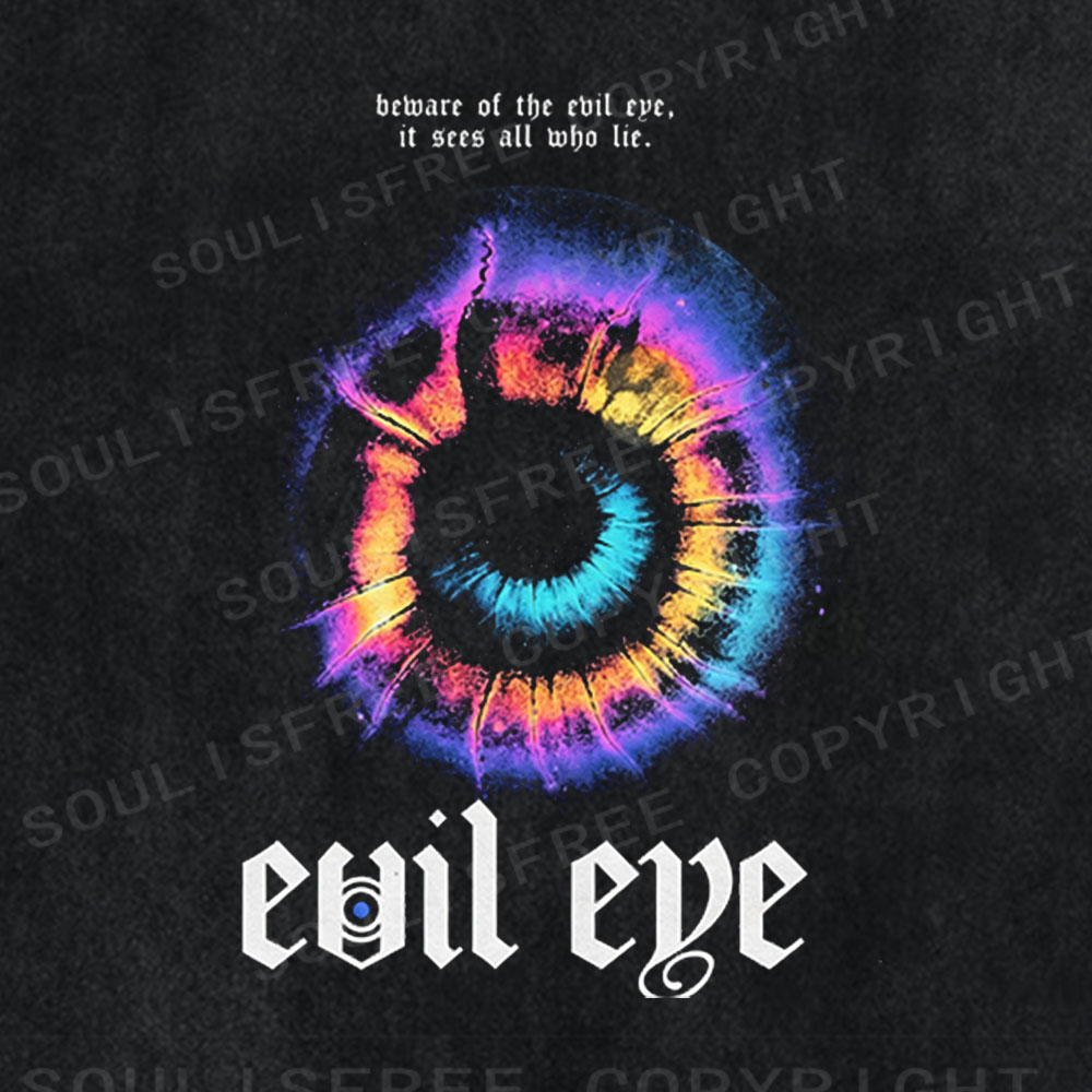 Soulisfree All-Seeing Lie Detector Washed Tee