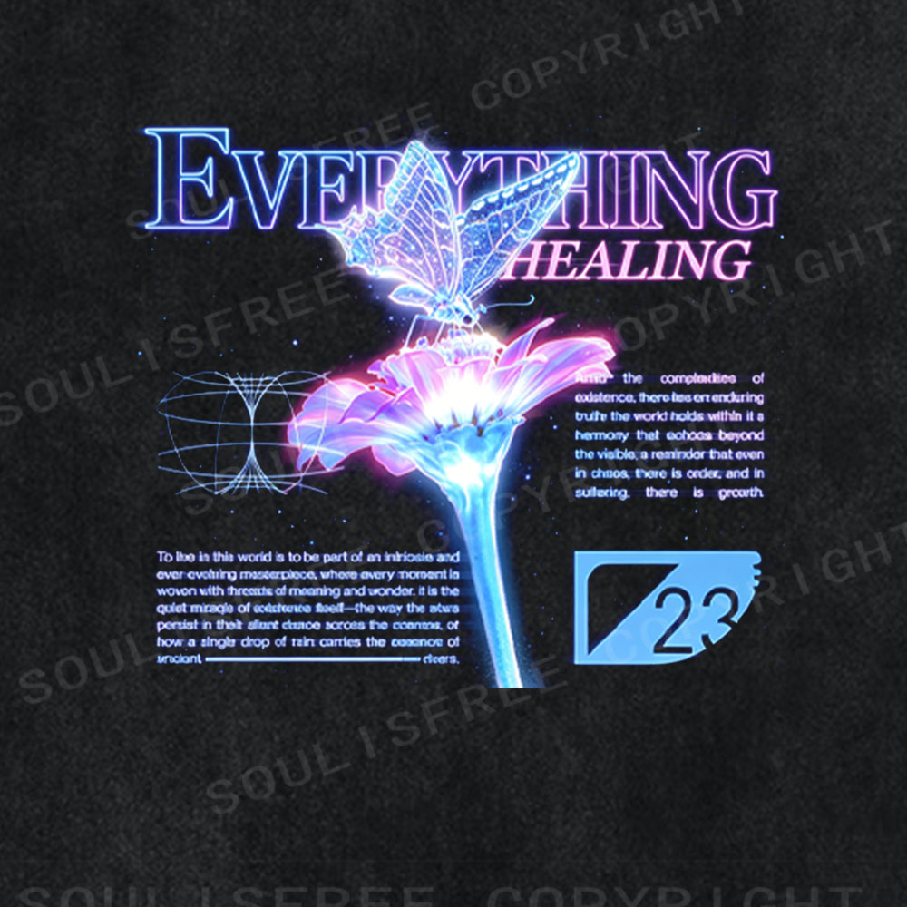 Soulisfree The Art of Healing Washed Tee