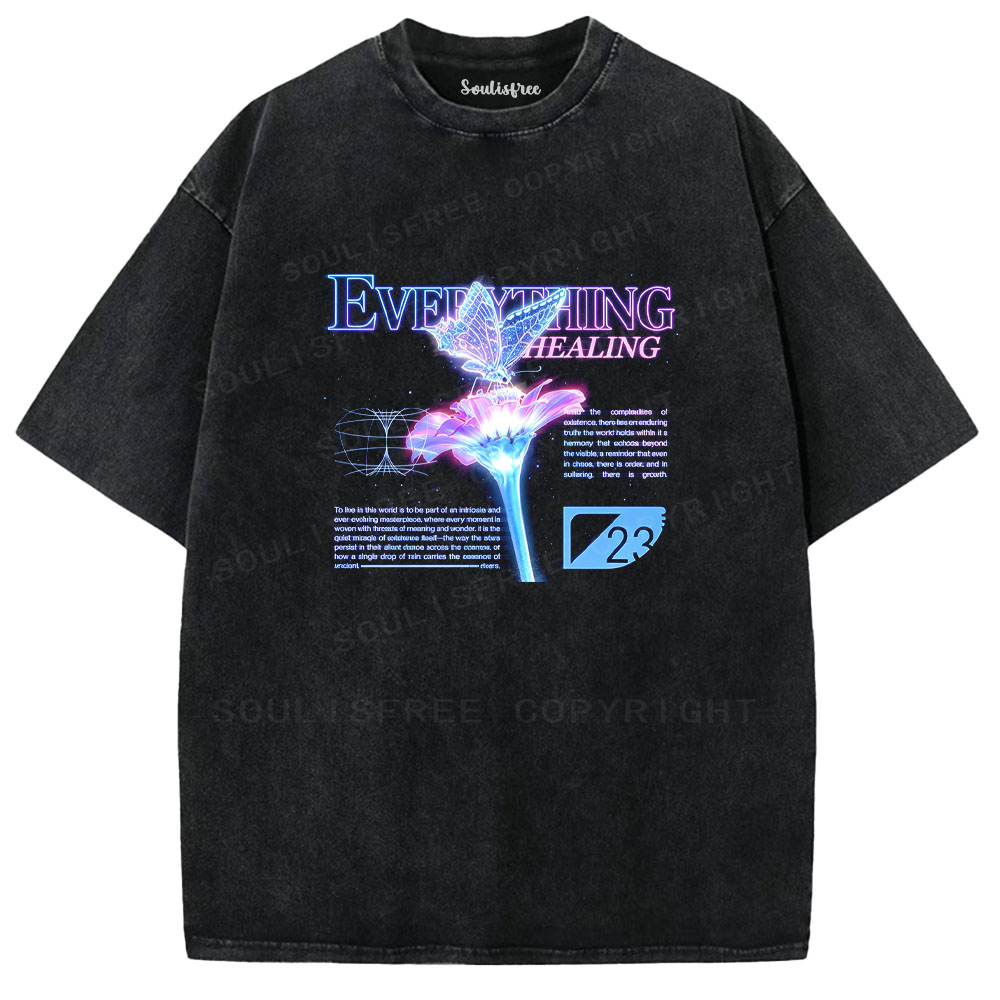 Soulisfree The Art of Healing Washed Tee