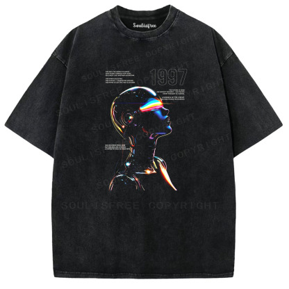 Soulisfree 1997 Cyber Goddess Washed Tee