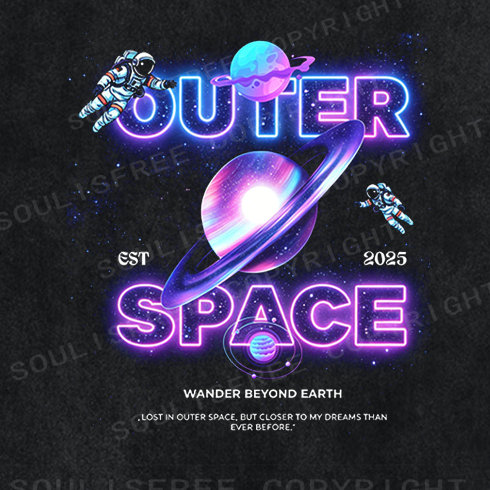 Soulisfree Lost in Space Dreamer Washed Tee