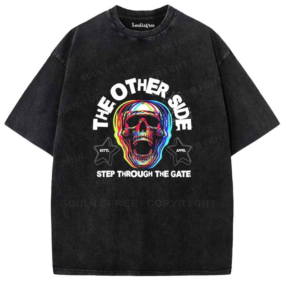 Soulisfree Step Through The Gate Washed Tee