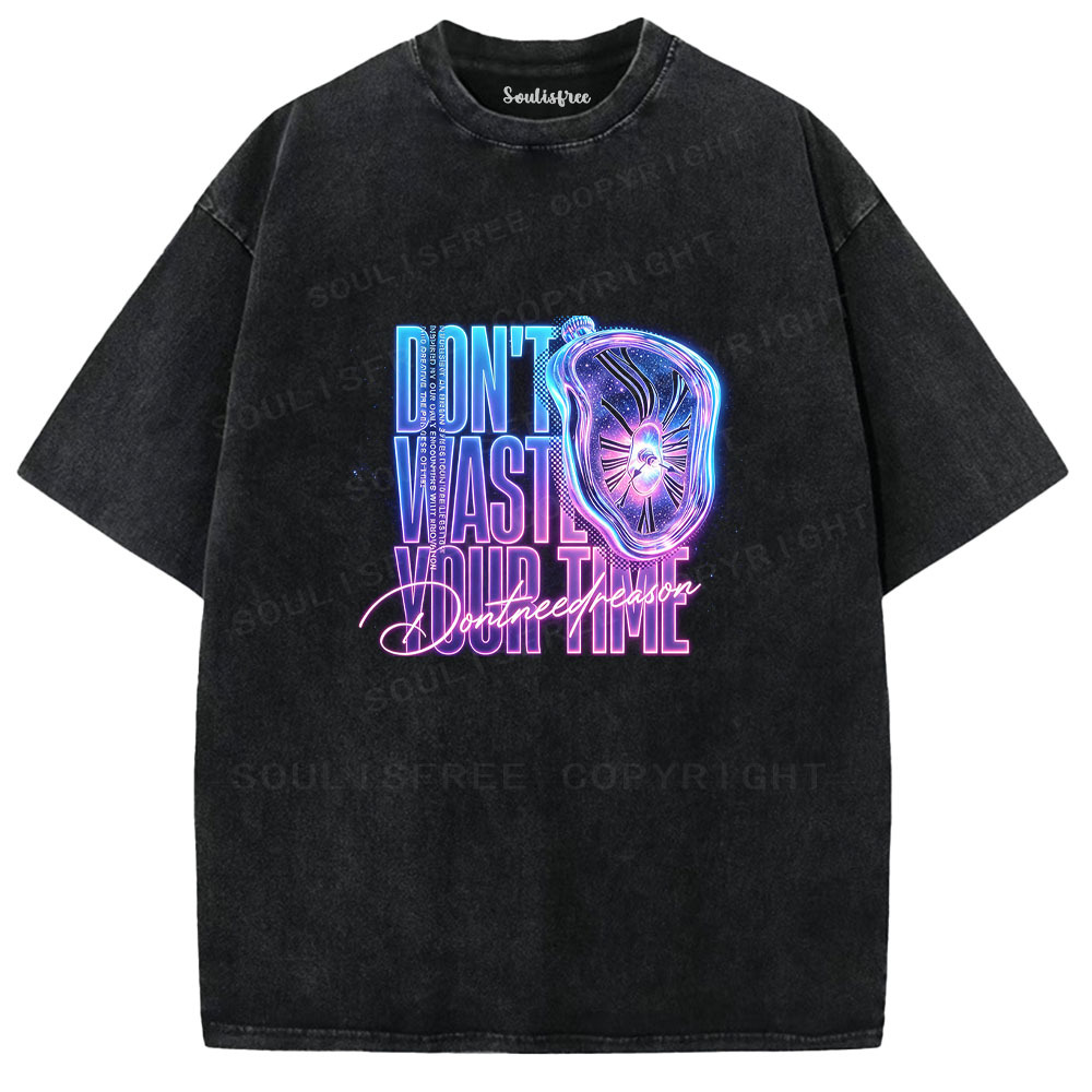 Designed Soulisfree  Washed Tee（水洗T模板） | Soulisfree
