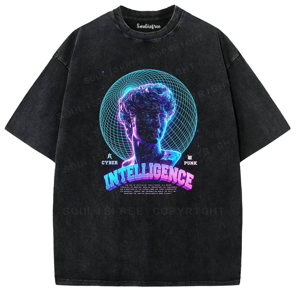 Designed Soulisfree  Washed Tee（水洗T模板） | Soulisfree