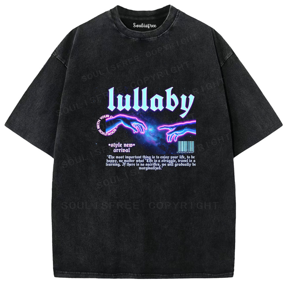 Designed Soulisfree  Washed Tee（水洗T模板） | Soulisfree