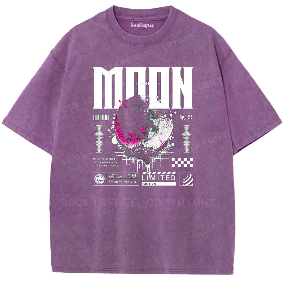 Soulisfree Limited Edition Moon Washed Tee