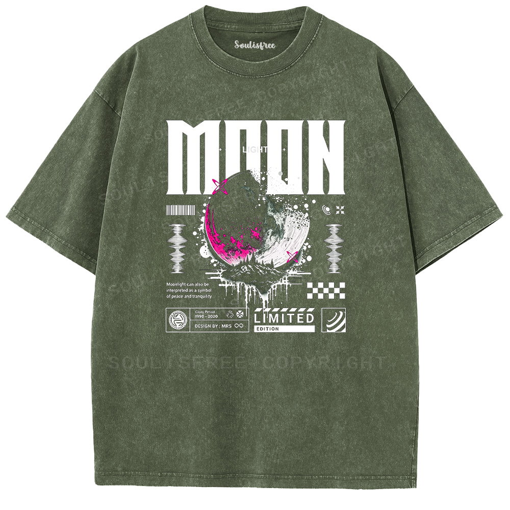 Soulisfree Limited Edition Moon Washed Tee