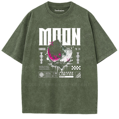 Soulisfree Limited Edition Moon Washed Tee