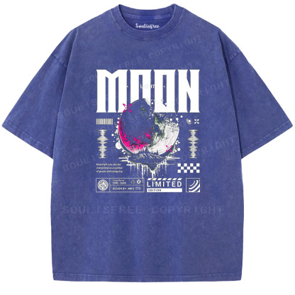 Soulisfree Limited Edition Moon Washed Tee