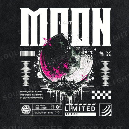 Soulisfree Limited Edition Moon Washed Tee