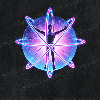 Soulisfree Cyberpunk Orbit Vintage Washed Tee