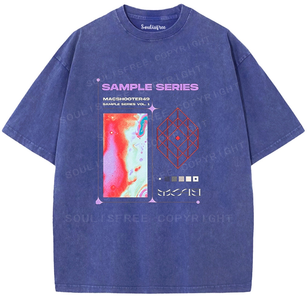 Designed Soulisfree  Washed Tee（水洗T模板） | Soulisfree