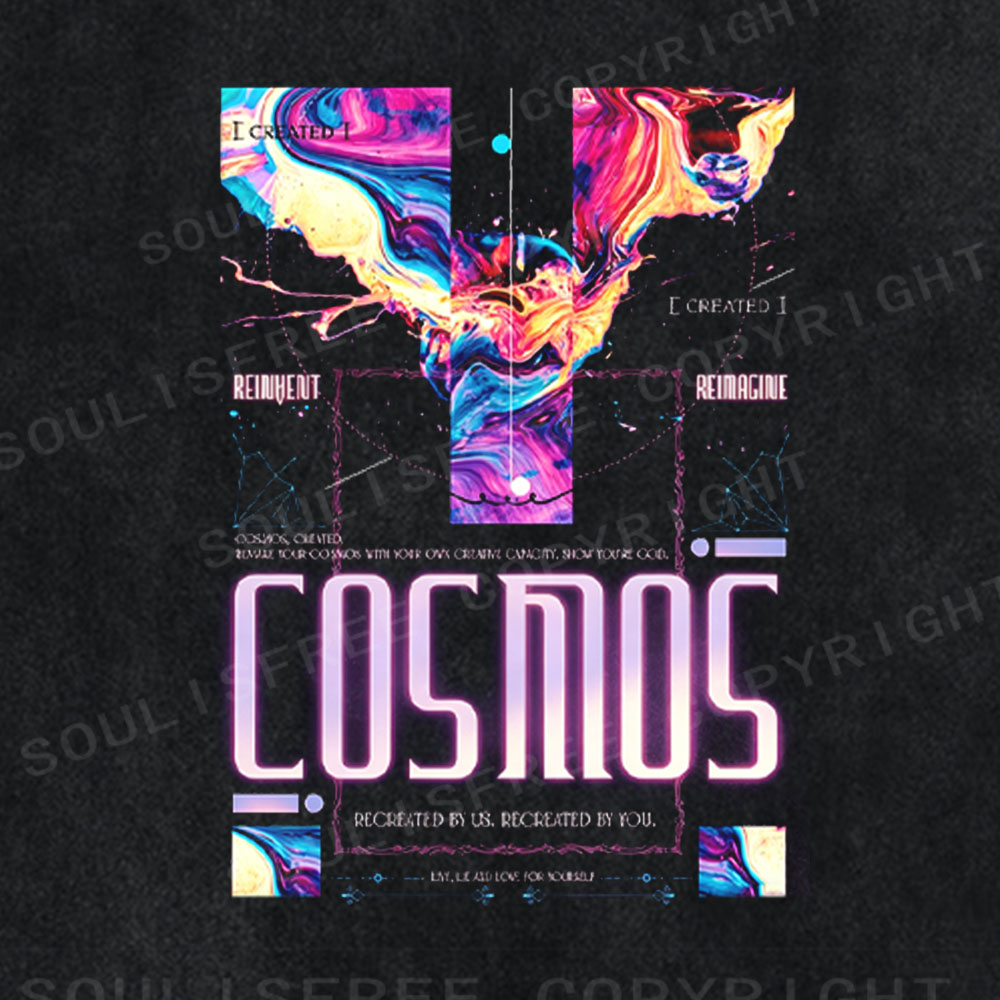 Soulisfree I Created I Cosmos Washed Tee