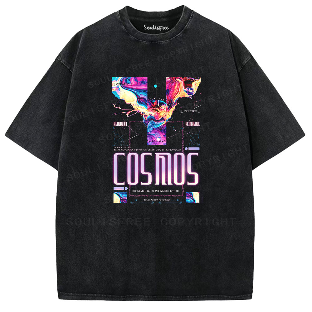 Designed Soulisfree  Washed Tee（水洗T模板） | Soulisfree