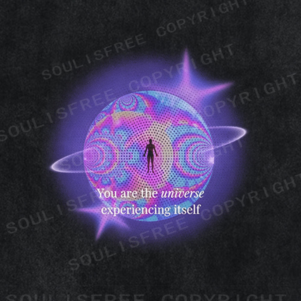 Soulisfree Universe Experiencing Itself Washed Tee