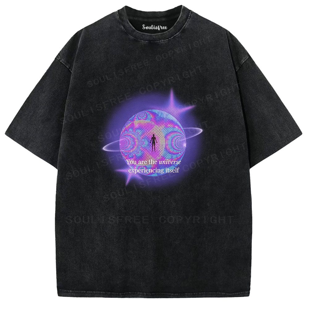 Soulisfree Universe Experiencing Itself Washed Tee