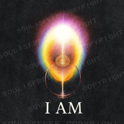 Soulisfree I AM Existential Glow Washed Tee