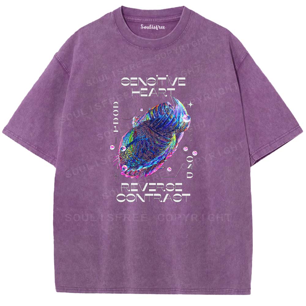 Soulisfree Acid Aesthetic  Washed Tee