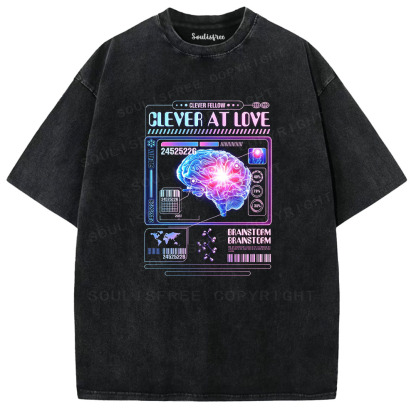 Soulisfree Tech-Heart Analysis Washed Tee
