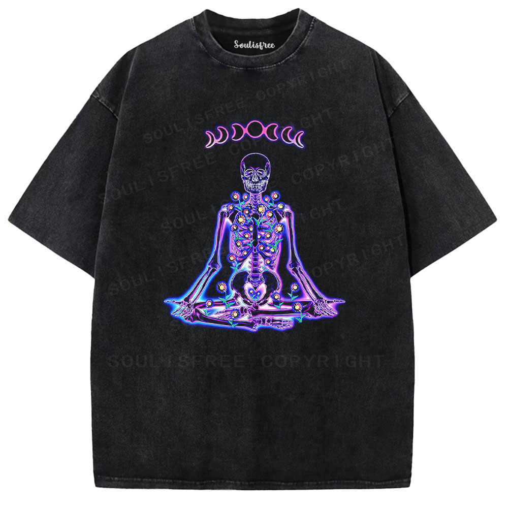 Soulisfree Death And Life Cycle Washed Tee