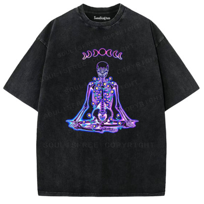 Soulisfree Death And Life Cycle Washed Tee