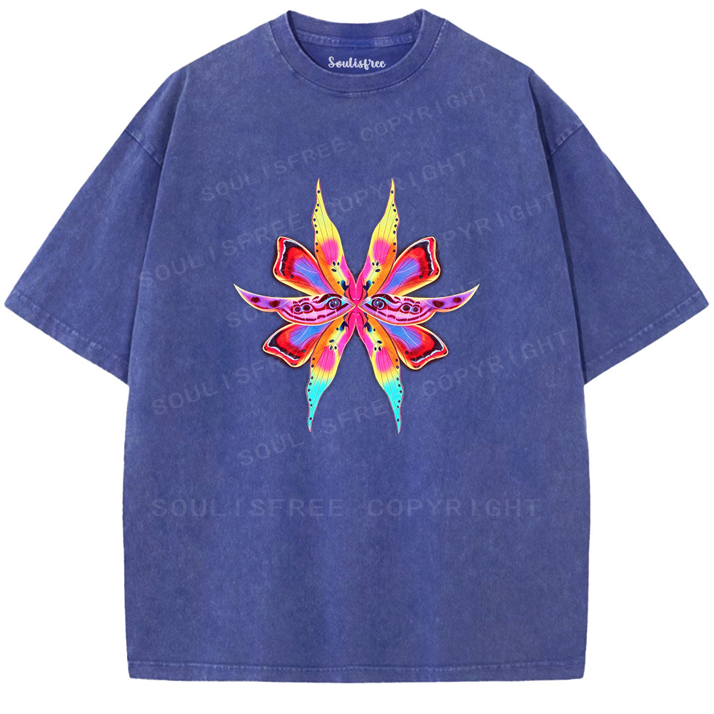 Designed Soulisfree  Washed Tee（水洗T模板） | Soulisfree