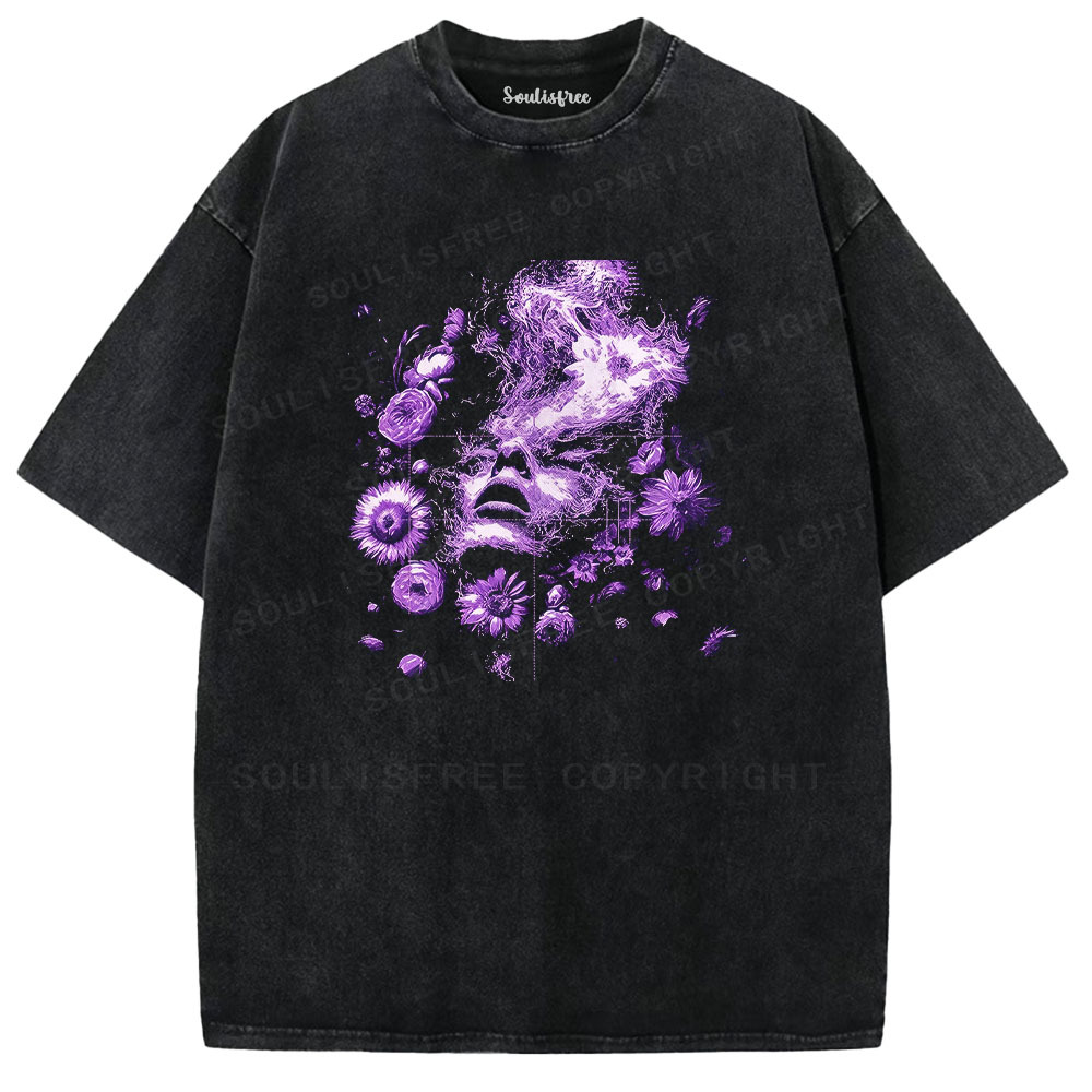 Designed Soulisfree  Washed Tee（水洗T模板） | Soulisfree