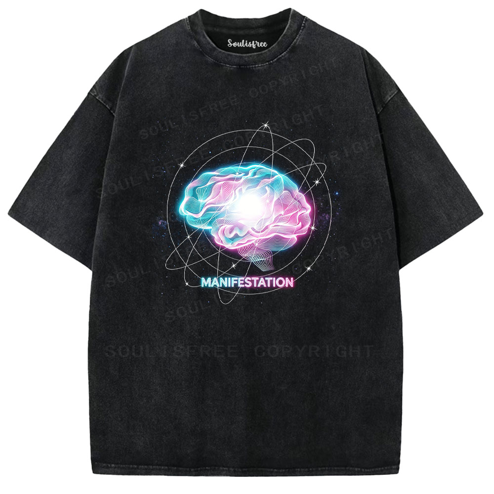 Soulisfree Quantum Mind Energy Washed Tee