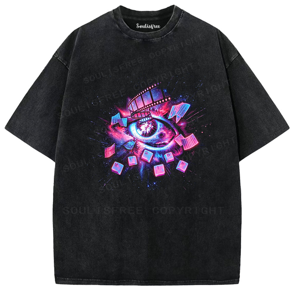 Designed Soulisfree  Washed Tee（水洗T模板） | Soulisfree
