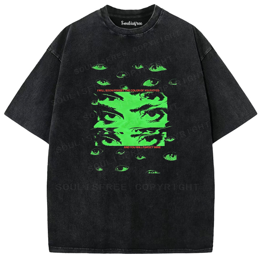 Designed Soulisfree  Washed Tee（水洗T模板） | Soulisfree