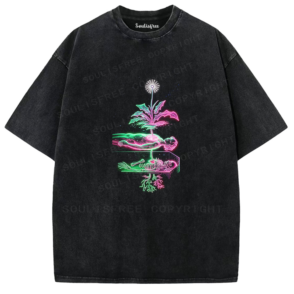 Soulisfree Surreal Nature Washed Tee