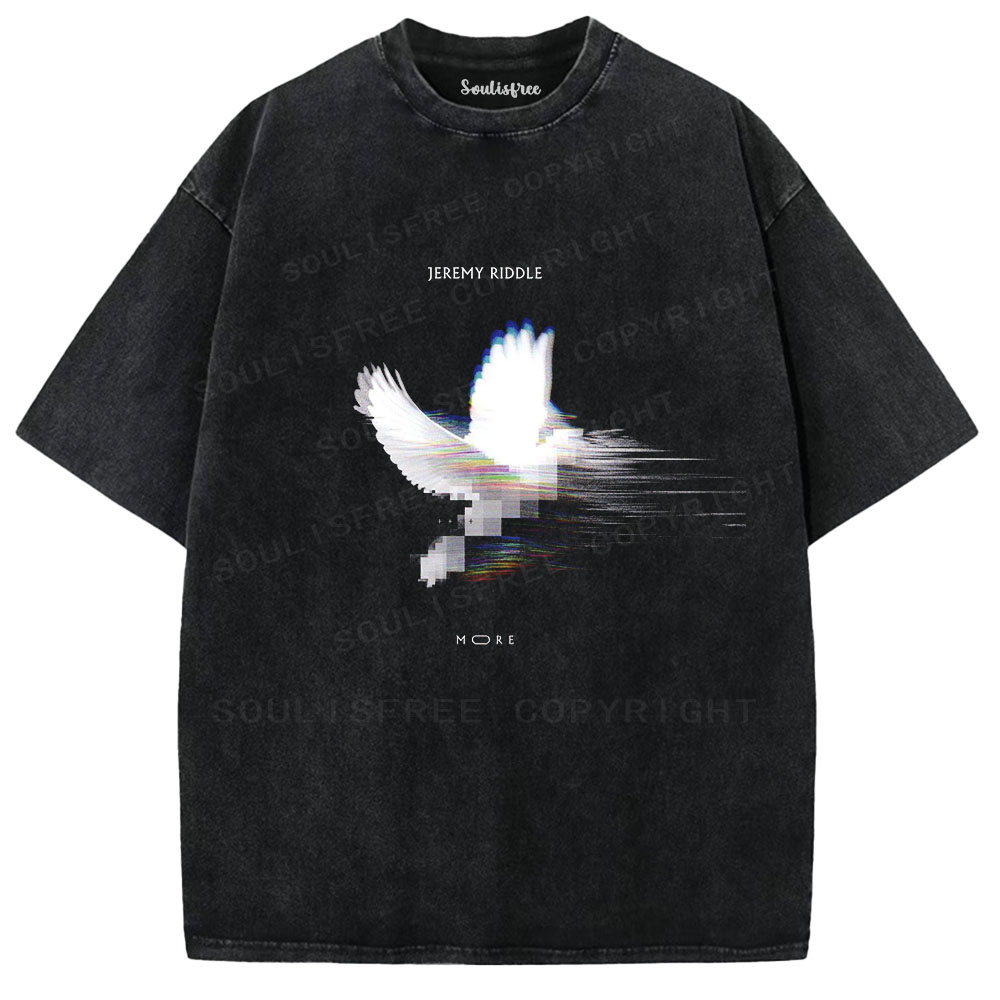 Soulisfree Digital Peace Graphic Washed Tee