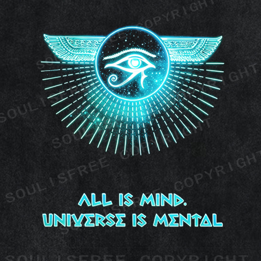 Soulisfree Eye of Horus Mind Washed Tee