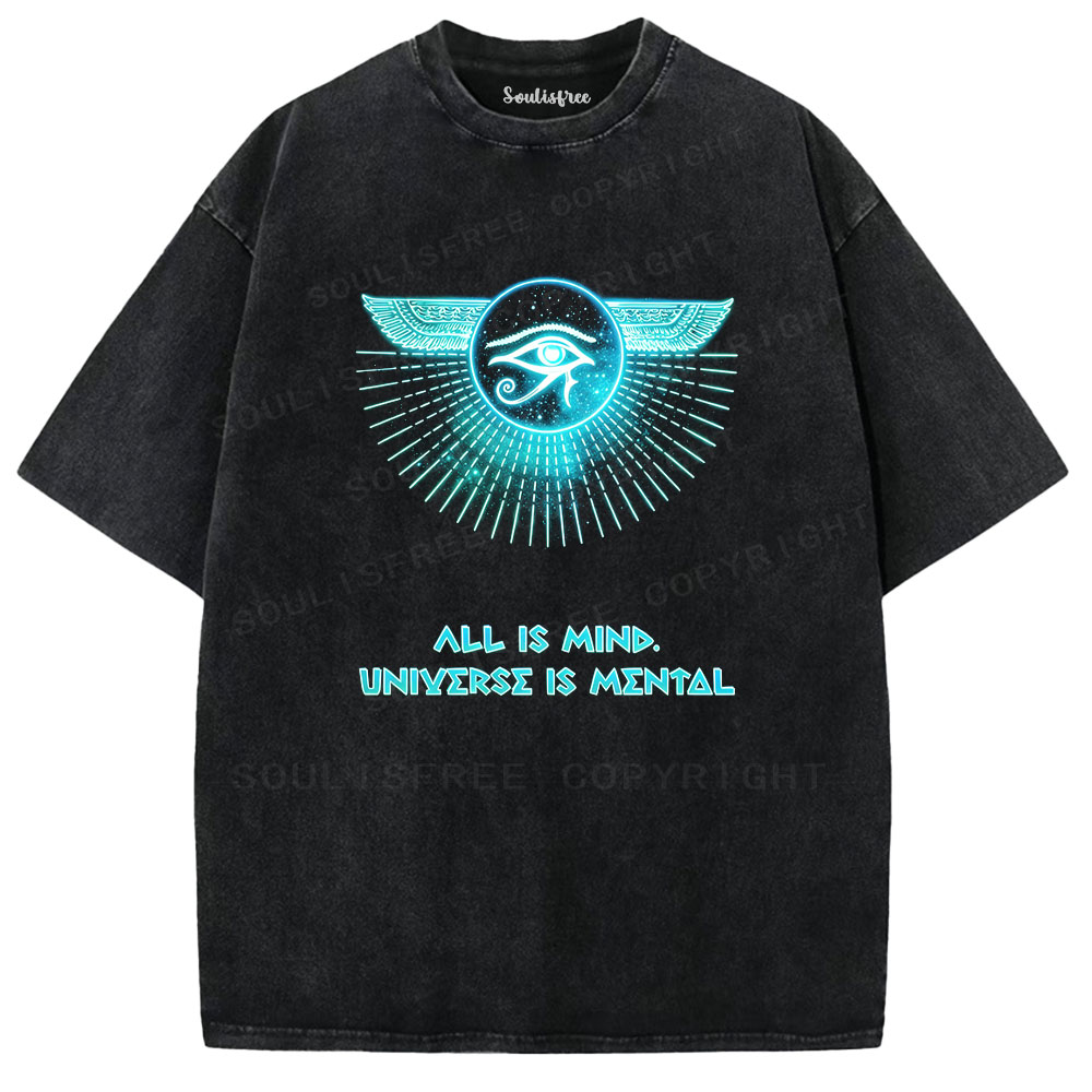 Soulisfree Eye of Horus Mind Washed Tee