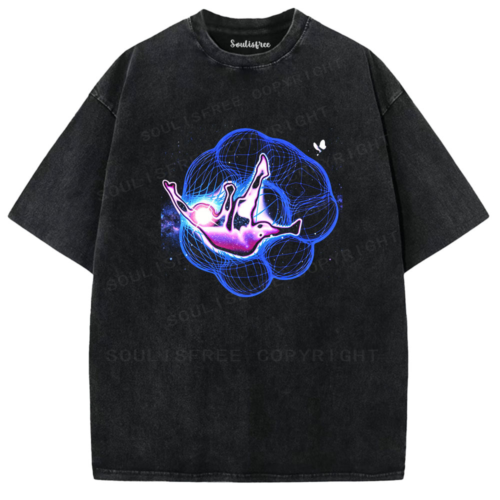 Designed Soulisfree  Washed Tee（水洗T模板） | Soulisfree