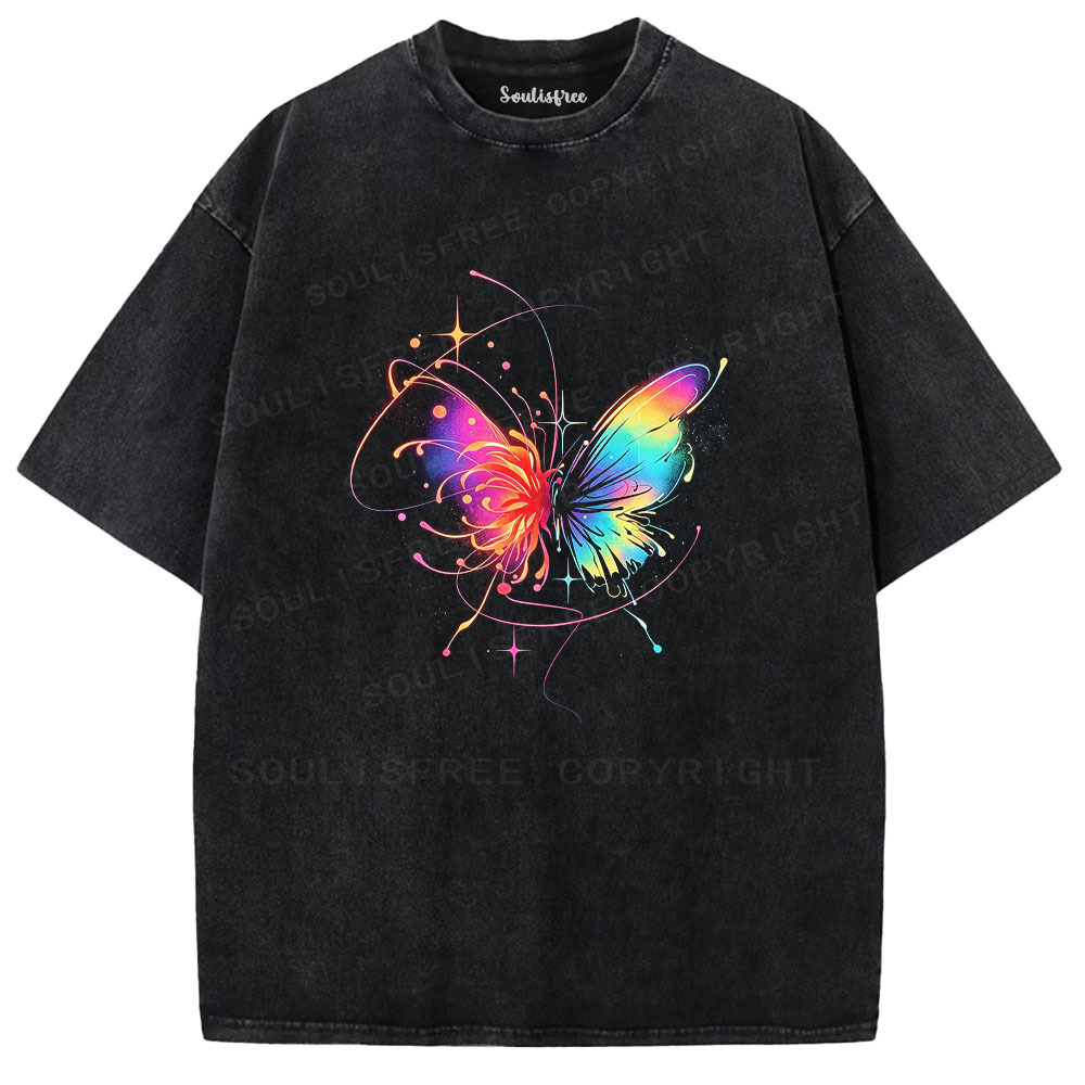Designed Soulisfree  Washed Tee（水洗T模板） | Soulisfree