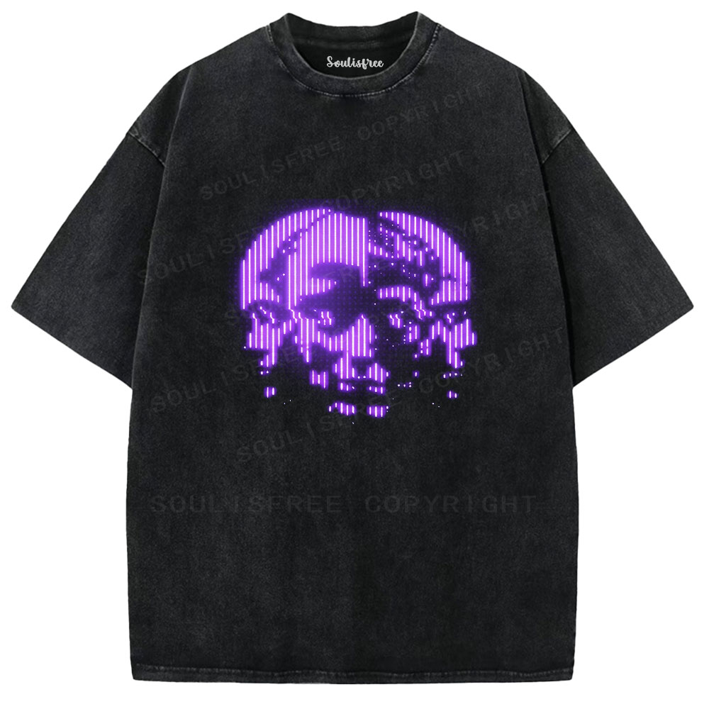 Soulisfree Digital Decay Washed Tee