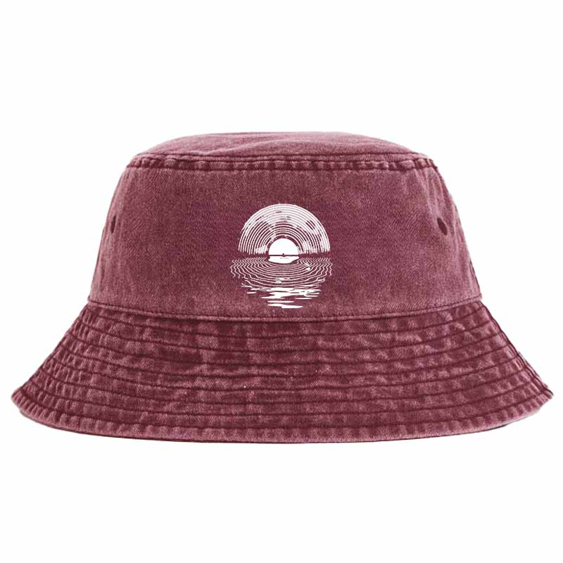 Record Moon Bucket Hat