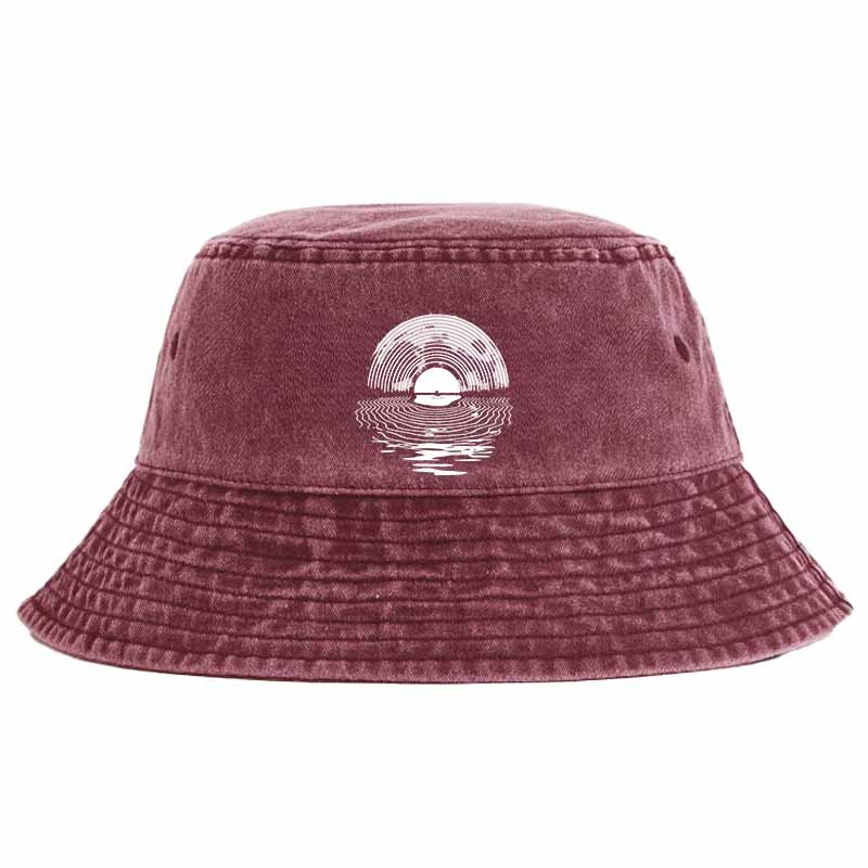 Record Moon Bucket Hat