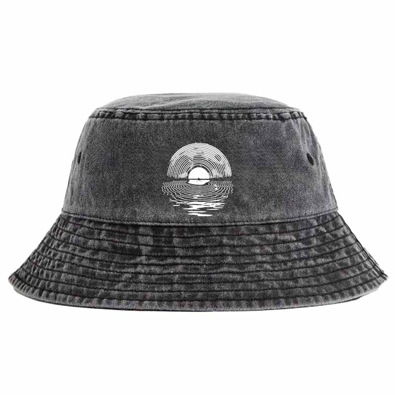 Record Moon Bucket Hat