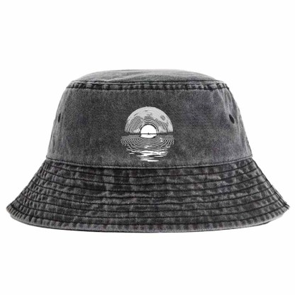 Record Moon Bucket Hat