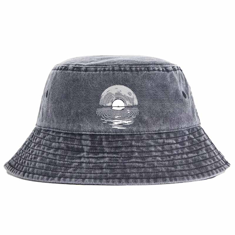Record Moon Bucket Hat