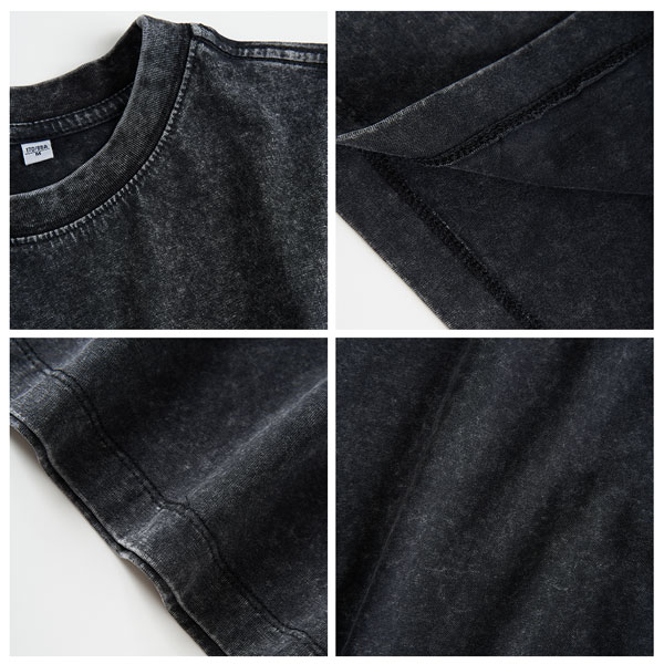 Deep In The Psychedelic World Basic Washed T-shirt