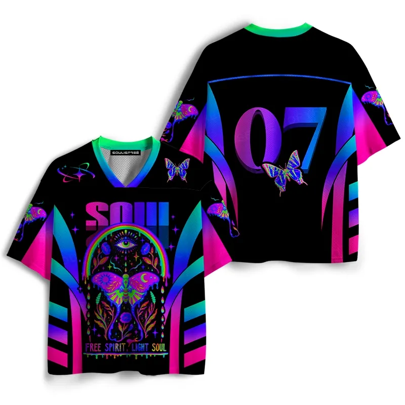 Soulisfree Light Soul Rainbow Mesh Jersey