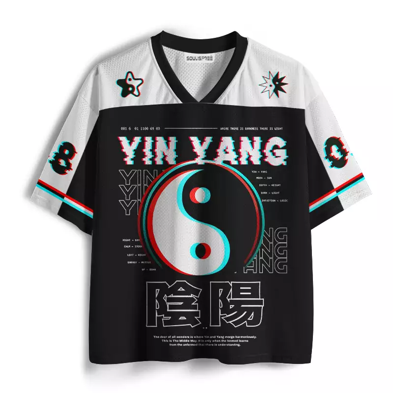 Soulisfree YIN YANG Mesh Jersey