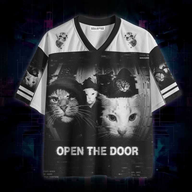 Soulisfree OPEN THE DOOR Mesh Jersey